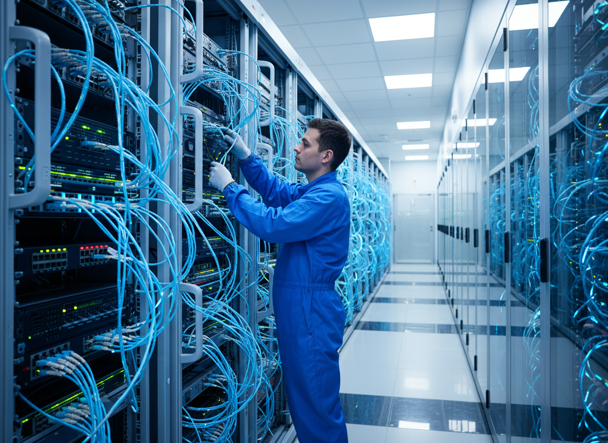 Instalación de fibra óptica y cableado de comunicaciones